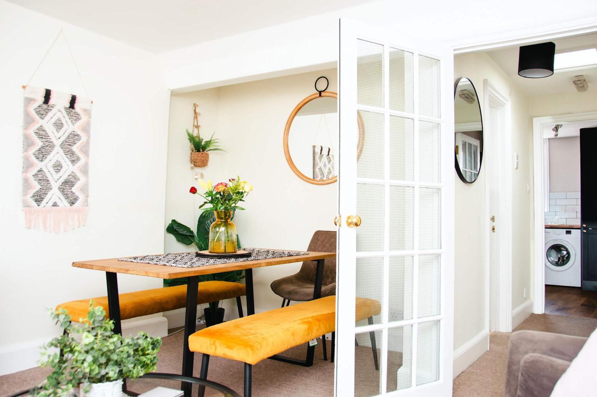 Beautiful Character 3 Bed City Centre Apartment Bath Dış mekan fotoğraf